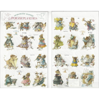 Marjolein poezieplaatjes per vel (Marjolein-Poezie)